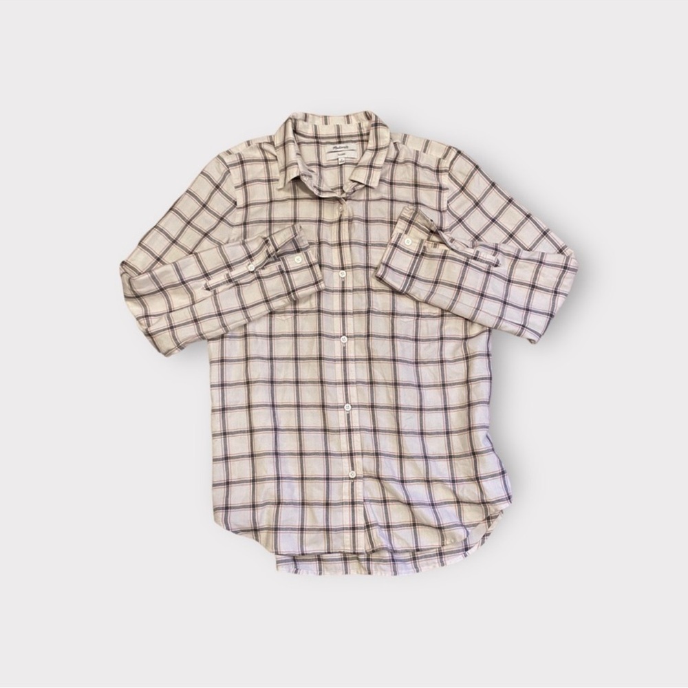 Madewell flannel shirt
